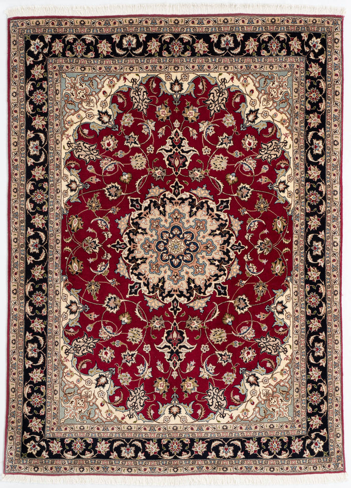 Tabriz with silk