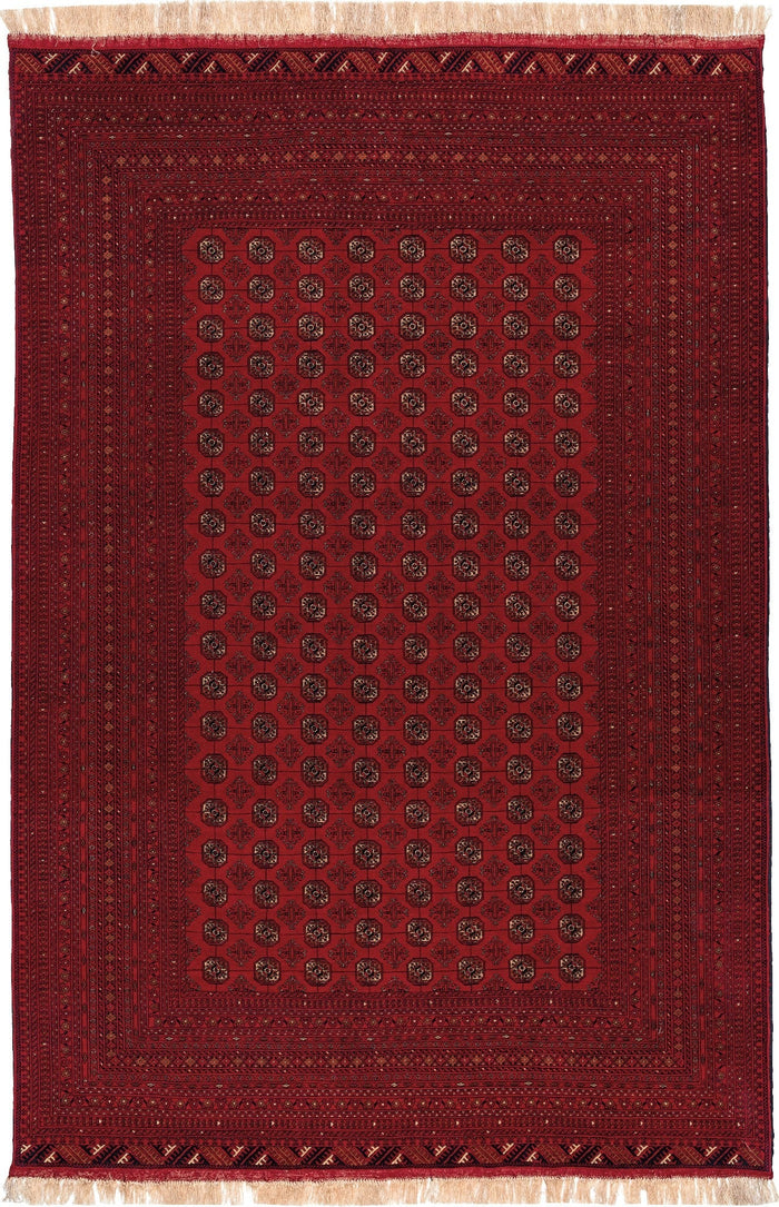 Afghan auf Seide