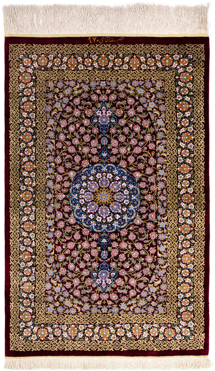 Ghom silk