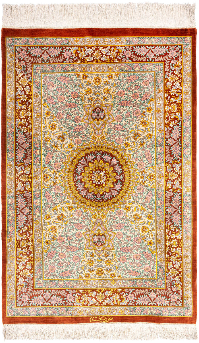 Ghom silk