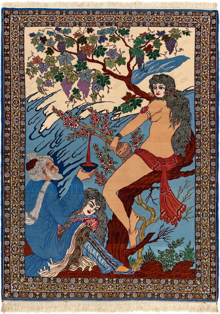 Isfahan with silk